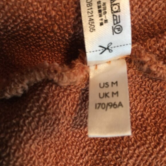 Free People Beach Kickin’ It Hooded Romper Bright Cider color Size Medium - Picture 13 of 14